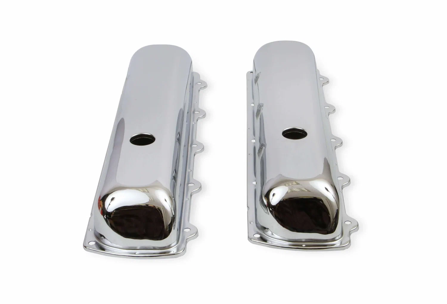 Mr. Gasket Chrome Valve Covers without Baffle - 9422
